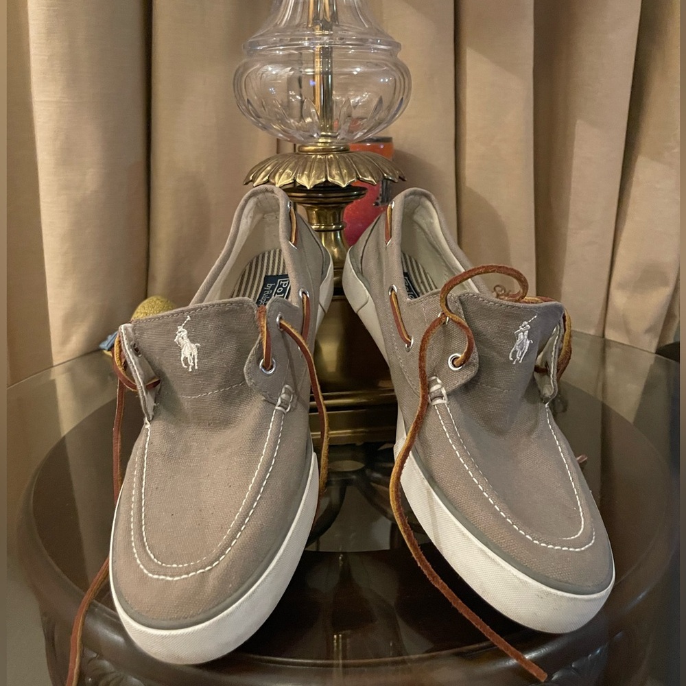 Polo By Ralph Lauren shoe size 11 1/2. Please check all picture of condition. - Picture 5 of 17